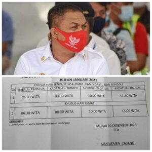 Tahun Baru, Harapan Baru, Armada Fery Rute Baubau-Kadatua-Siompu Mulai Beroperasi