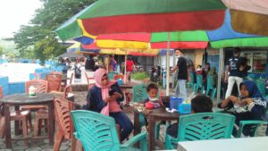 Awal Tahun 2021, Objek Wisata Kali Biru Dipadati Pengunjung