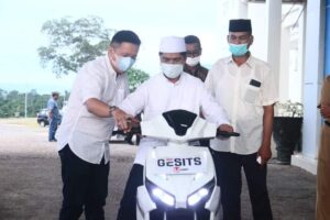 Launching Perdana di Buton, Motor Listrik Gesits Bisa Dicicil Tanpa DP