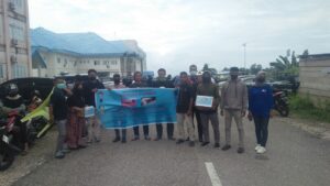 Peduli Fahrin Balita Penderita Benjolan di Kepala, Mahasiswa dan Pelajar di Buton Galang Dana