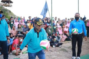 Buka Turnamen Bola Voli, La Bakry Singgung Soal Kesiapan Buton Sambut Porprov 2022