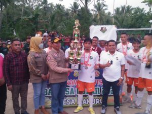 Bupati Buton Tutup Turnamen Futsal Babinsa Cup III Desa Manuru, UD Mutiara FC Sabet Juara 1, Sabaruddin Paena Bilang Begini