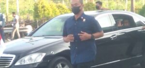 Presiden Jokowi Tiba di Baubau