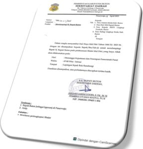 Ikut Arahan Pemerintah, Besok Pemkab Buton Laksanakan Shalat Idul Fitri 1444 H