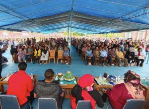 Bersama Pimda PKN Sultra Umar Samiun, Masyarakat Kepton “All In” Menangkan Prabowo Satu Putaran