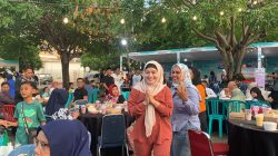 Mantap, Lia Umar Samiun Sapa Masyarakat dan UMKM di Saung Ramadan