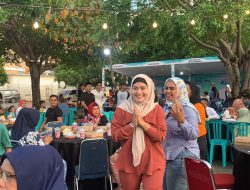 Mantap, Lia Umar Samiun Sapa Masyarakat dan UMKM di Saung Ramadan