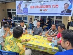 Hari Pers Nasional 2025, PWI Sultra Gelar Lomba Domino