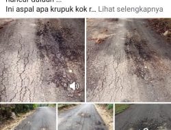 Netizen Soroti Pengaspalan Jalan di Rejosari Buton: Aspal Rasa Terigu, Belum Dinikmati Sudah Rusak, Kejaksaan Diharapkan Turun Lidik