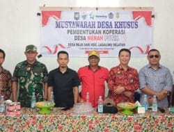 Pemdes dan BPD Rejosari Gelar Musdes Bentuk Koperasi Desa Merah Putih, Lima Orang Terpilih Jadi Pengurus