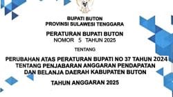 Bupati Buton Terbitkan Perbup Efisensi, Ketua DPRD Mengaku Belum Beri Persetujuan