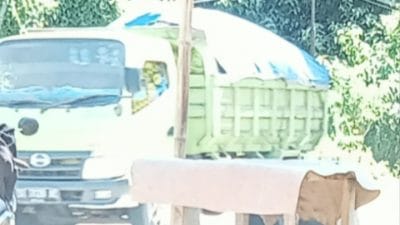Meski Tak Kantongi Izin Penggunaan Jalan Umum, PT. Putindo Terus Melakukan Pemuatan Aspal