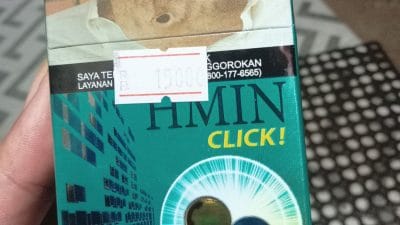 Rokok Ilegal Merek HMIN Tanpa Pita Cukai Beredar Luas di Buton