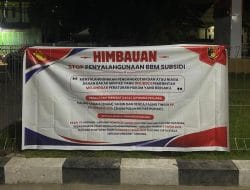 Cegah Penyalahgunaan BBM Bersubsidi, Polres Buton Akhirnya Pasang Imbauan di SPBU Pasarwajo